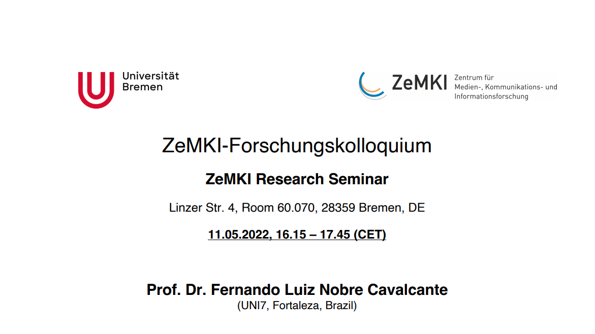 Prof. Dr. Fernando Luiz Nobre Cavalcante (Fortaleza, Brazil): 