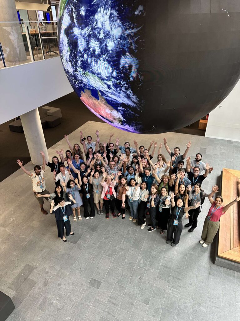 Group photo of the participants during the research stay at the DMRC in Brisbane