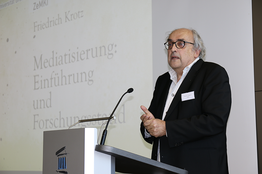 Prof. Dr. Friedrich Krotz, Koordinator des SPP 