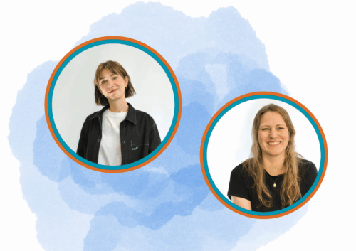 Rieke Böhling und Sandra Kero